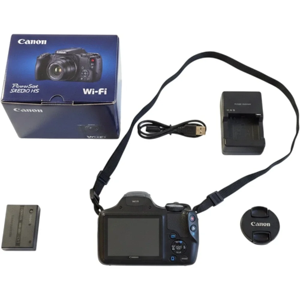 Canon PowerShot SX530 HS 16MP Digital Camera 50x Optical Zoom Wi-Fi Full HD